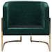 Poltrona In Velluto Verde Sirkka - Foto miniatura 11