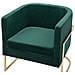 Poltrona In Velluto Verde Sirkka - Foto miniatura 14