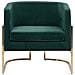 Poltrona In Velluto Verde Sirkka - Foto miniatura 15