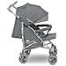Irma Passeggino Leggero Pieghevole Con Posizione Sdraiata Con Freno Ruote Posteriori Zanzariera Coprigambe Parapioggia Manici Ruotabili A 360 Fino 15 Kg - Foto miniatura 7