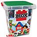 Blox 500 Mattoncini Per Bambini Dai 4 Anni In Su, Pietre Assortite, 16 Finestre, 4 Porte, Con Piastra Di Base, Completamente Compatibile, Colori Assortiti, Multicolore - Foto miniatura 1