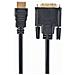 Cavo Cc-hdmi-dvi-10 (hdmi M - Dvi-d M; 3 M; Nero) - Foto miniatura 4