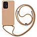 Cover Semirigida Per Samsung Galaxy A33 5g Cordino Nylon 80 Cm Rose Gold - Foto miniatura 1