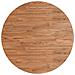 Piano Tavolo Rotondo Marrone Chiaro 80x1,5 Cm Rovere Trattato - Foto miniatura 2