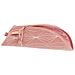 50038602 Astuccio Per Matita Astuccio Portamatite Cotone, Pu Pelle Rosa, Bianco - Foto miniatura 2
