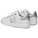 Sneakers Donna Con Logo Glitter Argento N. 36 - Foto miniatura 3