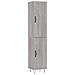 Credenza Grigio Sonoma 34,5x34x180 Cm In Legno Multistrato - Foto miniatura 2