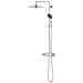VITALIO SYSTEM 260 sistema di doccia 1 testina /e Parete Cromo - Foto miniatura 2