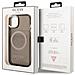 Cover Per Iphone 14 Plus Tpu Gold Outline, Nero - Foto miniatura 3