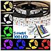 Striscia A Led Smd 5050 Rgb Ip65 5 Metri Bobina Con Alimentatore E Telecomando - Foto miniatura 1
