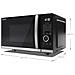 Forno Microonde YCQC254AEB con Grill Capacità 25 Litri Potenza 900 Watt Colore Nero - Foto miniatura 2