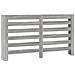 Copertura Termosifone Grigio Sonoma 149x20x82 Legno Multistrato - Foto miniatura 2