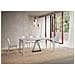 Consolle allungabile 90x42/302 cm Zima bianco frassino - Foto miniatura 3