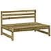 Set Salotto Da Giardino 5 Pz In Legno Impregnato Di Pino - Foto miniatura 3