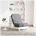 Divano Letto Futon con Materasso Bianco 70x206x11cm Legno Pino - Foto miniatura 2
