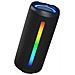 Altoparlante Bluetooth Wireless Con Luce Rgb Nera - Foto miniatura 1