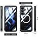 Custodia Per Telefono In Vetro 9h Antiurto Compatibile Con Samsung Galaxy S25 Fe Con Supporto Magnetico Wireless - Foto miniatura 7