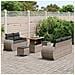 Set Divano da Giardino con cuscino 8 pcs Grigio 90 x 55 x 71 cm - Foto miniatura 3