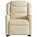 Poltrona Alzapersona Reclinabile Crema in Tessuto - Foto miniatura 5