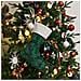 Calza Di Natale Verde Renna - Decorazione Festiva Ricamata In Peluche - Foto miniatura 2