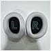 Cuscinetti Auricolari Di Ricambio In Tessuto Compatibili Con Logitech G G522 - Confezione Da 2 Grey+white - Foto miniatura 2