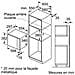 Forno A Microonde Da Incasso 20l 800w Nero - Be523lmb1 - Foto miniatura 7