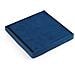 Pouf pieghevole con contenitore - Velluto blu navy L x 8 - Foto miniatura 4