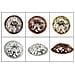 Coperchio Bruciaincenso /candela Aromaterapica Rosa - Lega Di Zinco, Antivento, Decorativo Silver - Foto miniatura 4