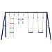 Set Gioco da Esterno con Altalene Trapezio e Scala - Foto miniatura 3