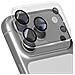 Vetro Protezione Obiettivo Fotocamera Per Iphone 17 Pro Durezza 9h, Trasparente - Foto miniatura 1