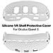 Custodia Protettiva In Silicone Compatibile Con Meta Quest 3 - Antigraffio E Antiurto Gray - Foto miniatura 3