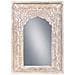 Specchio In Legno E Vetro Bianco 60x6x87 - Foto miniatura 3
