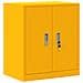 Armadio Giallo senape 60 x 40 x 70 cm Acciaio - Foto miniatura 1