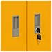 Armadio Giallo senape 60 x 40 x 70 cm Acciaio - Foto miniatura 9