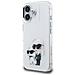 Custodia Bianca Per Iphone 16 Karl Lagerfeld - Foto miniatura 2