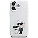 Custodia Bianca Per Iphone 16 Karl Lagerfeld - Foto miniatura 3