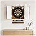 Armadio per Dartboard HAARLEM Rovere Fumo 52,5 x 10,5 x 53,5 cm - Foto miniatura 2