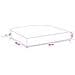 Cuscino per sedile a 1 pezzo SOEST 100% Poliestere Rosso - Foto miniatura 7