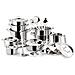 Batteria di Pentole Induzione 24 Pezzi - Linea Sfiziosa - Foto miniatura 1