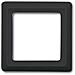 1730-0-0225 Switch Plate / outlet Cover - Switch Plates & Outlet Covers (anthracite, Screwless, 61 X 61 Mm)  - Foto miniatura 1