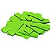 Slowfall Confetti Rectangular 55x18mm, Light Green, 1kg - Foto miniatura 1