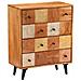 Cassettiera 60x30x75 cm in Legno Massello d'Acacia - Foto miniatura 2