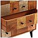 Cassettiera 60x30x75 cm in Legno Massello d'Acacia - Foto miniatura 5