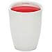 Sgabello Con Contenitore Bianco E Rosso Vino Similpelle - Foto miniatura 2