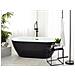 Vasca Da Bagno Freestanding Nera Carrera - Foto miniatura 1
