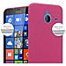 Custodia Compatibile Con Nokia Lumia 640 Xl In Frosty Rosa - Hard Case Coperchio Protettivo In Frosted Look Contro I Graffi E Gli Urti - Foto miniatura 2