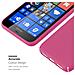 Custodia Compatibile Con Nokia Lumia 640 Xl In Frosty Rosa - Hard Case Coperchio Protettivo In Frosted Look Contro I Graffi E Gli Urti - Foto miniatura 3