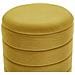 Set Di 2 Pouf Contenitore Color Senape Garland - Foto miniatura 12