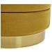 Set Di 2 Pouf Contenitore Color Senape Garland - Foto miniatura 10