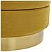 Set Di 2 Pouf Contenitore Color Senape Garland - Foto miniatura 14
